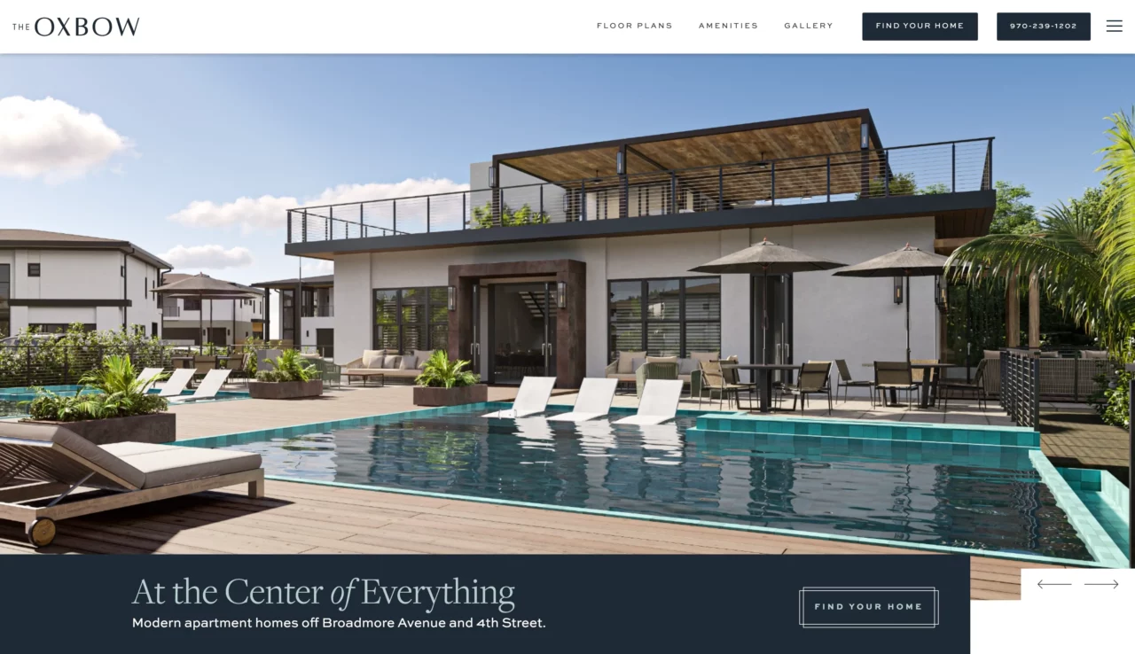 Apartment Website Design