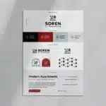 Soren branding style sheet with logos and colors.