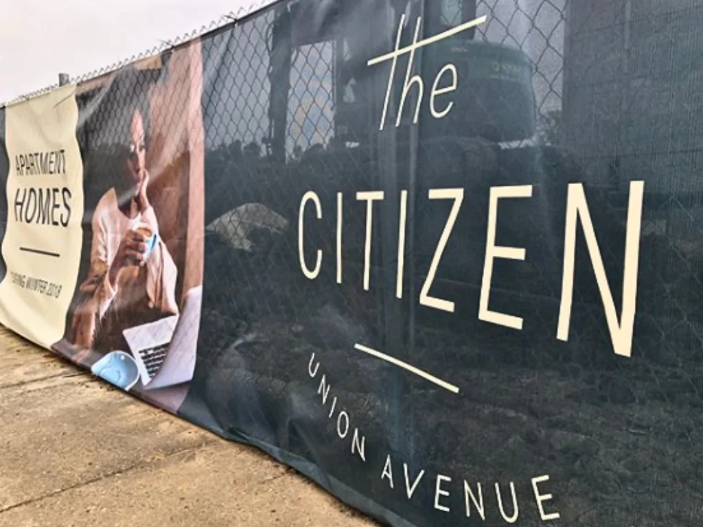 The Citizen apartment homes under construction