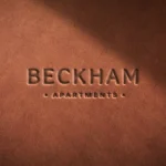 Beckham Apartments embossed leather texture