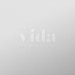 The Vida Downtown Living logo on textured background