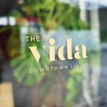 The Vida Downtown Living logo.